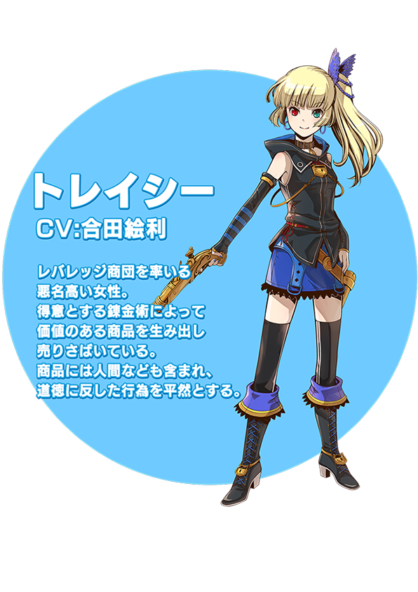 トレイシー説明文